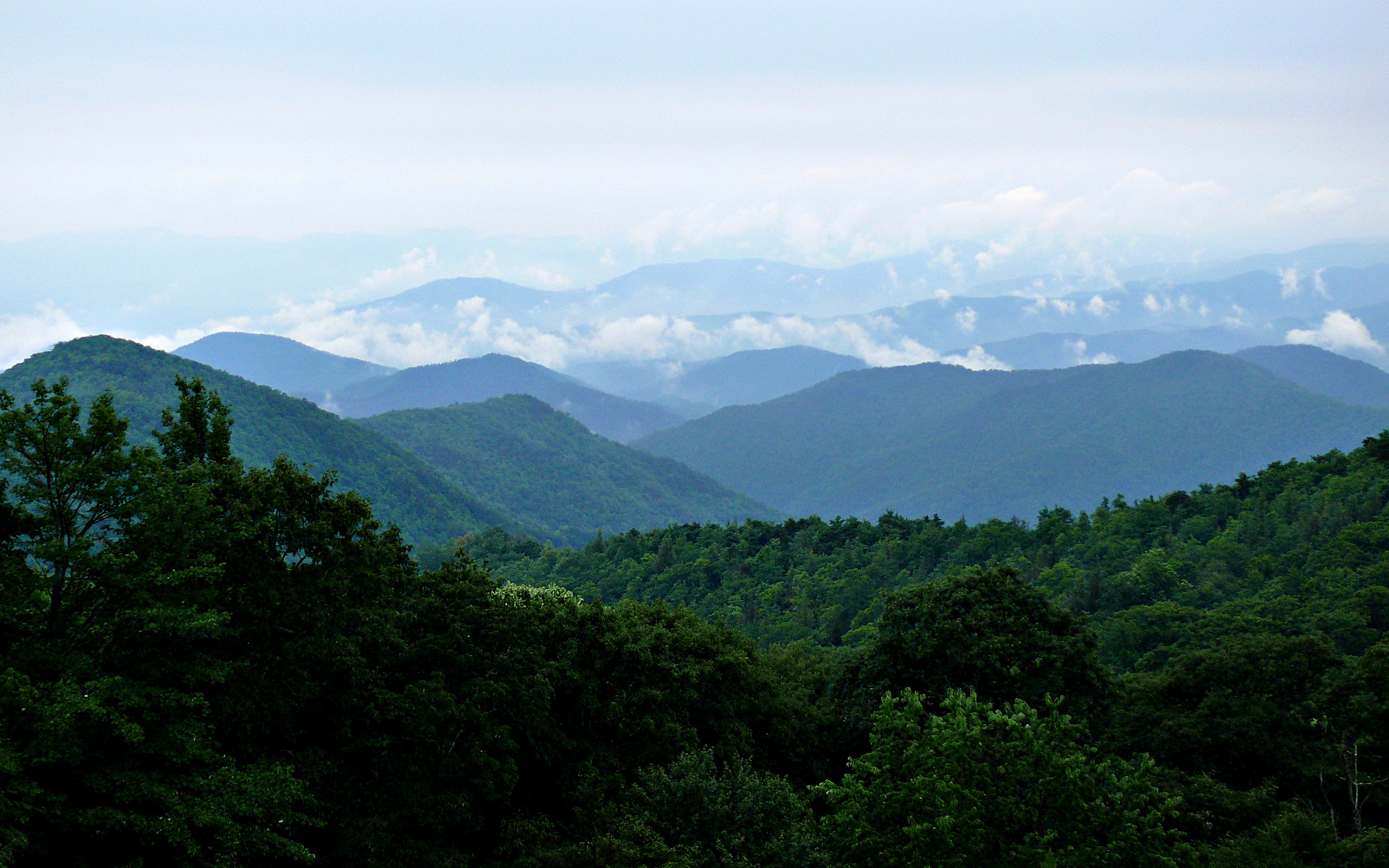 The Blue Ridge Mountains form part of the mystique around the Appalachian region.